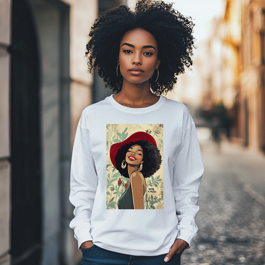 Red Bonnet, You're A Mood Long Sleeve Tee