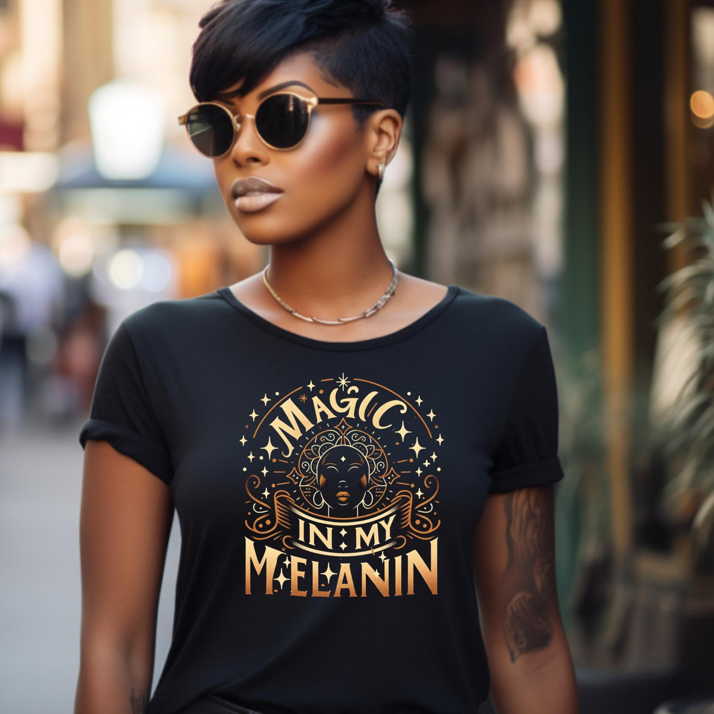 Magic in my Melanin T-shirt