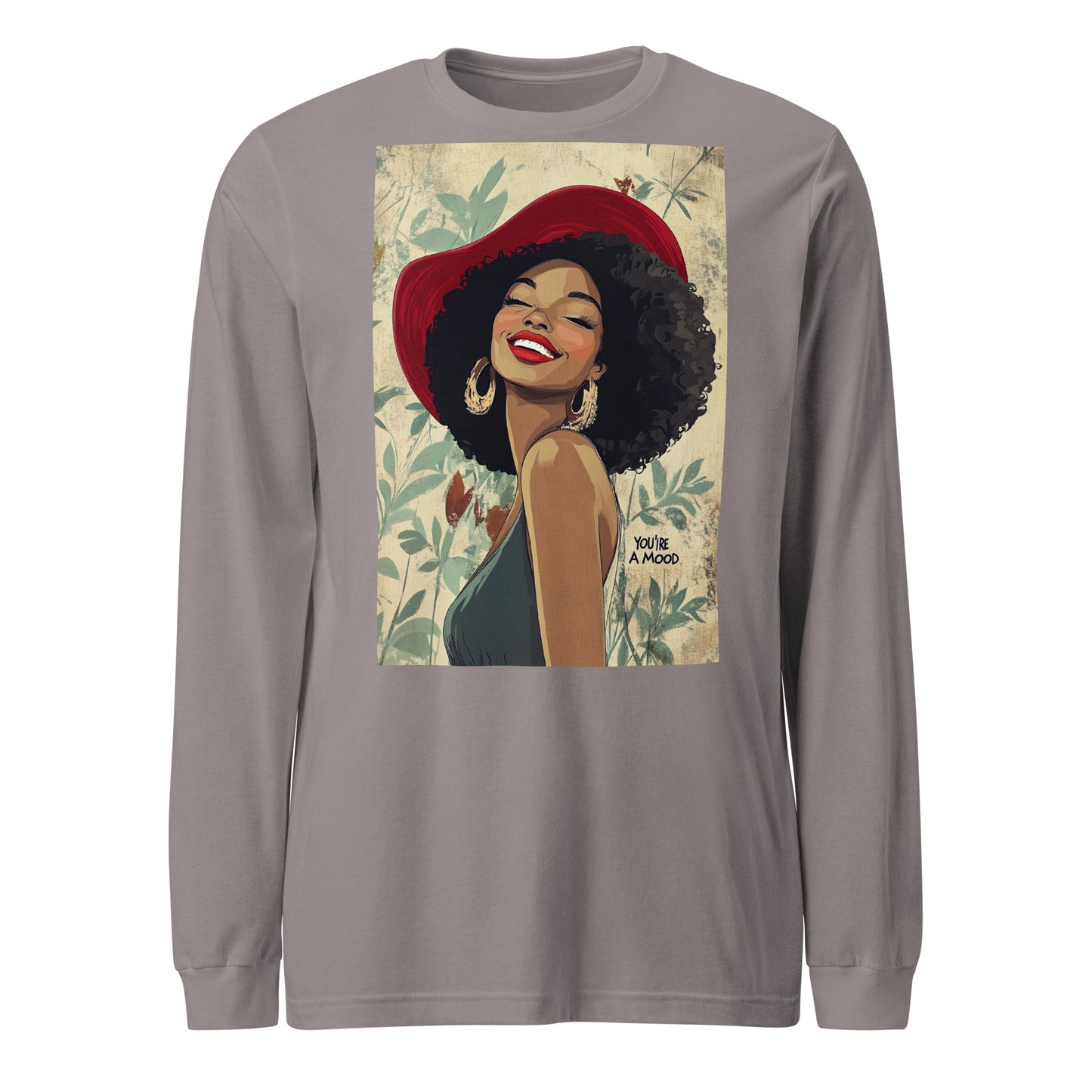 Red Bonnet, You're A Mood Long Sleeve Tee